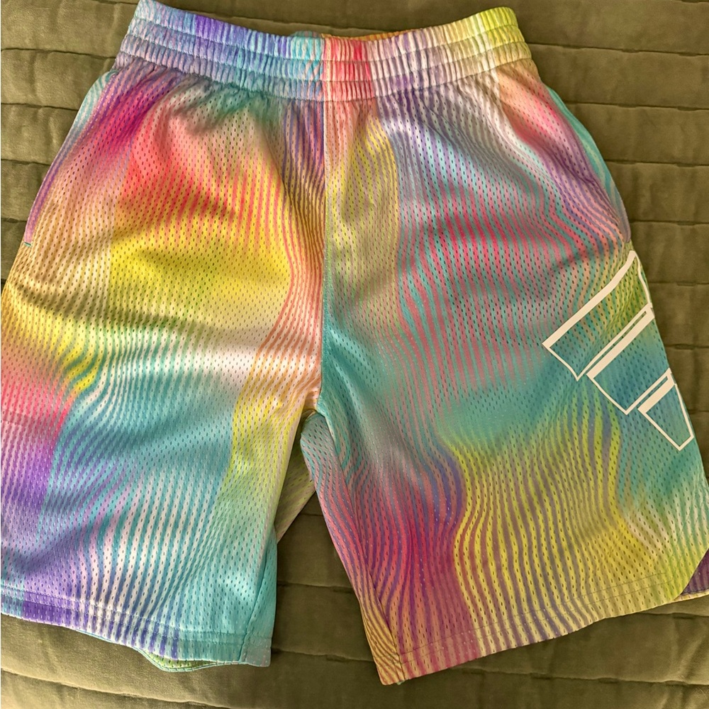 Adidas Rainbow Jersey Short